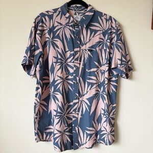 RIP CURL Men's Barrel Killa Short Sleeve Shirt 100% Cotton Size XL